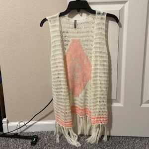 Vanity knit vest